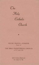 The Holy Catholic Church