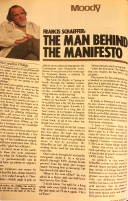 Francis Schaeffer The Man Behind the Manifesto (Article)